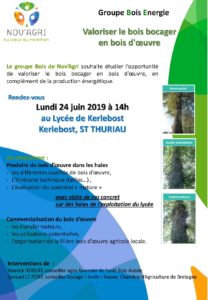 Invitation réunion bois bocage